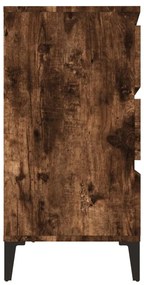 Aparador 60x35x70 cm derivados de madeira carvalho fumado