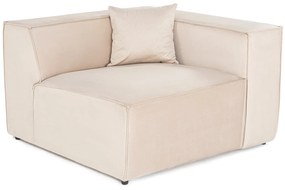 Sofá de 1 Lugar Lora – Creme – 110x108x65 cm