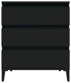 Aparador 60x35x70 cm derivados de madeira preto