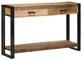 Mesa de Console vidaXL 120x33x75 cm Madeira de Mangueira Sólida