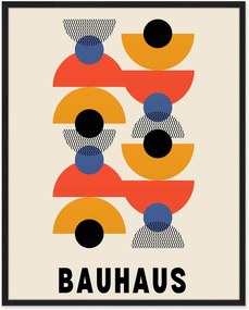 Impressão digital emoldurada Bauhaus