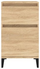Mesas de cabeceira 2 pcs 40x35x70 cm cor carvalho sonoma