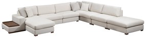 Sofá de Canto Loop - Branco - 374 x 428 x 85 cm