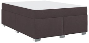 Estrutura da Cama Outros Castanho escuro 140 x 200 cm tecido