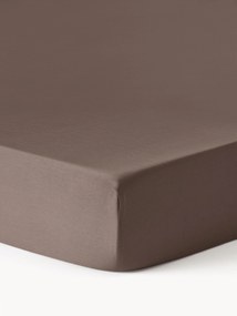 Lençol em cetim de algodão com elástico Comfort