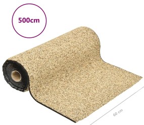 Revestimento de pedra 500x60 cm cor areia natural