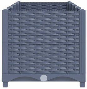 Canteiro elevado 160x40x38 cm polipropileno