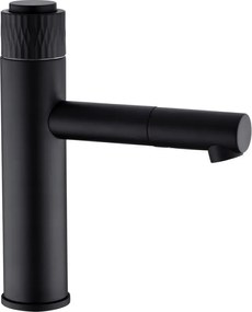 Mexen Diamond torneira de lavatório, preta - 71500-70