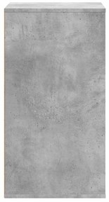 Cómoda com 4 Gavetas - 60x41x76 cm - derivados de madeira - cinzento c
