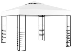 vidaXL Tenda de jardim 3x3m branco