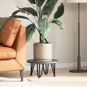 Pernas de grampo para mesa de centro 4 peças pretas 20 cm aço maciço