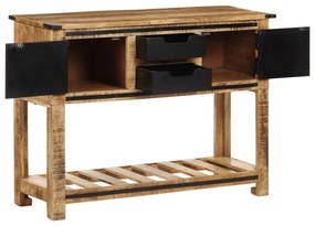Mesa consola 100x35x75 cm madeira de mangueira maciça