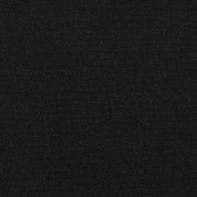 Cama com molas/colchão 140x190 cm tecido preto