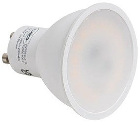 Conjunto de 5 Lâmpada LED GU10 sensor claro-escuro 5W 380 lm 2700K