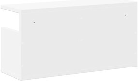 Armário de parede 60x20x30 cm derivados de madeira branco