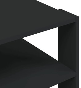 Mesa de centro 59,5x59,5x40 cm derivados de madeira preto