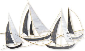 Acessório Decorativo de Parede Barbaros – Multicolor – 125 x 74 x 8 cm