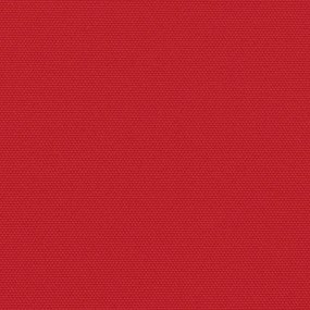 Toldo lateral retrátil 160x500 cm vermelho