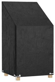 Capa p/ cadeira de jardim 8 ilhós 65x65x80/120 cm polietileno