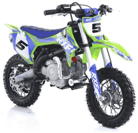 Mini MOTO Crianças CROSS Gasolina automática 50cc Apollo RXF 10/10" Verde