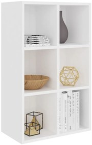 Estante/aparador 66x30x98 cm contraplacado branco