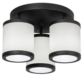 Candeeiro de Tecto Way – Preto e Branco – 40 x 40 x 22 cm