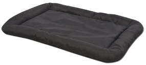 vidaXL Colchão para cães tamanho M preto
