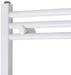 Aquecedor toalhas banheiro curvo 600 x 1160 mm conector lateral e cent