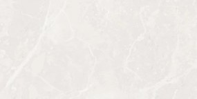 Mexen Rozallia Bianco amostra de grés esmaltado retificado G1, ladrilho para pavimento e parede, polido - TL165-00-S