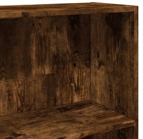 Estante 80x30x189 cm derivados de madeira carvalho fumado