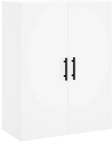 Armário alto 69,5x34x180 cm derivados de madeira branco