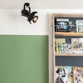 Projetores de estúdio inteligentes pretos rotativos e inclináveis com Wi-Fi A60 - Movie