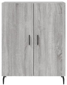 Armário alto 69,5x34x180 cm derivados de madeira sonoma cinza