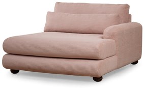 Sofá de Canto River – Rosa – 330x150 cm