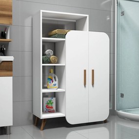 Estante Form – Branco – 90 cm x 132 cm x 32 cm