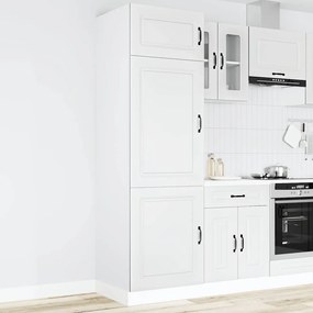 vidaXL Armário de cozinha Kalmar derivados de madeira branco