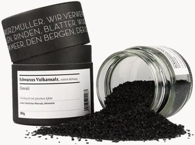 Sal negro vulcânico com grão médio