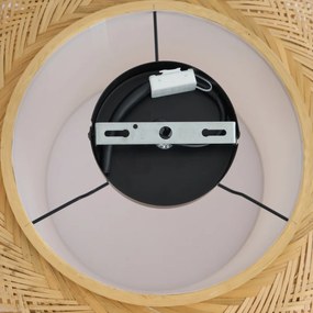 Plafon Japandi Bambu com Interior Branco - Liva