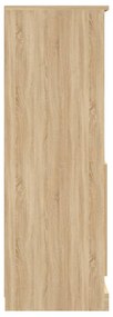 Armário alto derivados de madeira 60x35,5x103,5 cm sonoma
