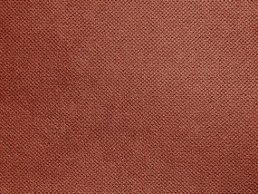 Chaise-longue à direita em tecido vermelho BIARRITZ Beliani