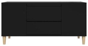 Móvel para TV 102x44,5x50 cm derivados de madeira preto