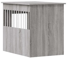 Móvel casota para cão 55x80x68 derivados madeira cinza sonoma