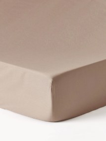 Lençol elástico em cetim de algodão para topper Premium