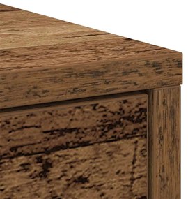 Aparador c/ gavetas e portas 70,5x34x74,5 cm madeira velha