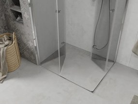 Mexen Lima Cabine de duche Duo dobrável 90 x 70 cm, transparente, cromado - 856-090-070-02-00
