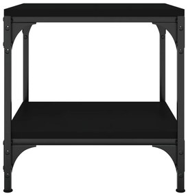 Mesa de centro 50x50x40 cm derivados de madeira preto