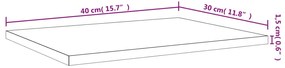 Prateleiras de parede 4pcs derivados de madeira carvalho fumado
