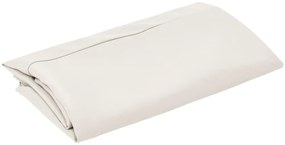 Tecido substituição p/ guarda-sol cantilever 300cm branco areia