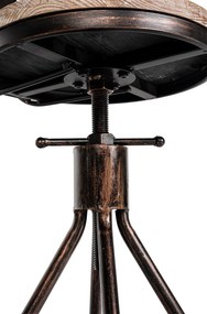 Banco de bar Hanam Bronze