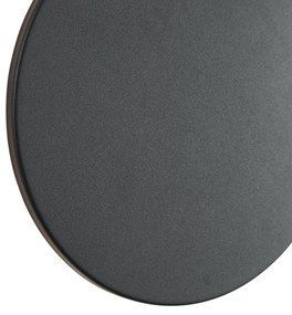 Candeeiro de parede exterior preto incluindo LED IP54 - Soleil Moderno